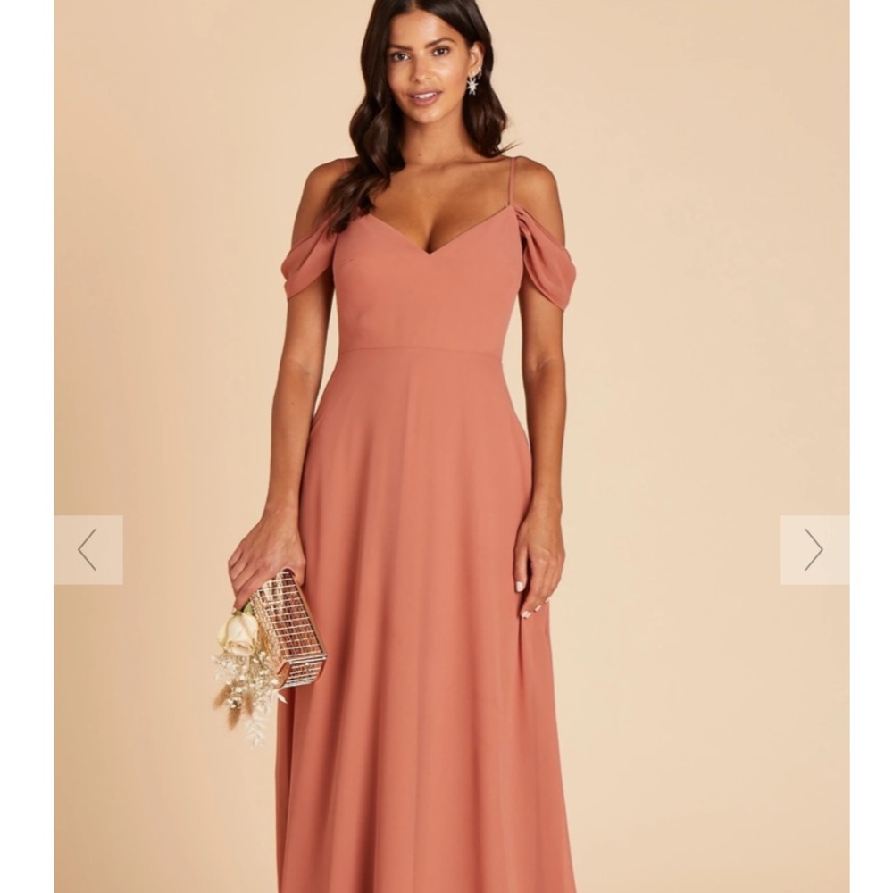 NWT DEVIN CONVERTIBLE DRESS - TERRACOTTA